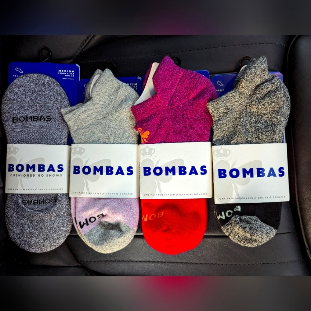 Bomba Socks Medium (4 for $40 or $11 each)